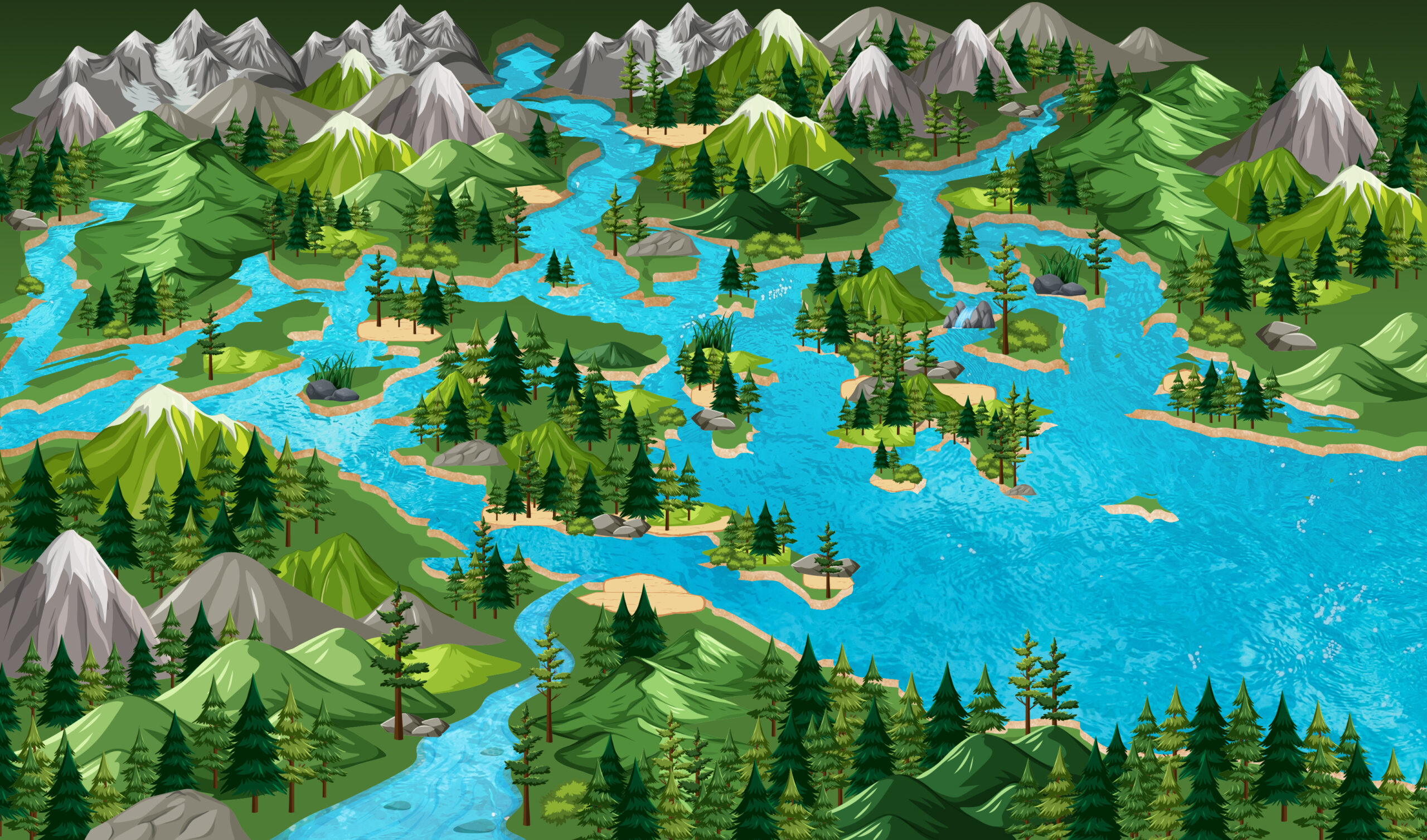 Aupe-Toq Fisheries map